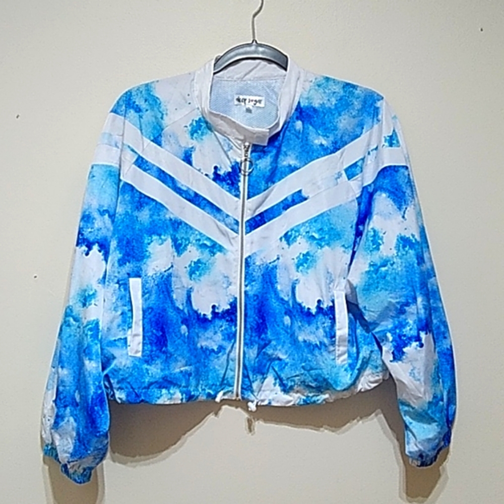 Deep Sugar Oversized Crop Jacket